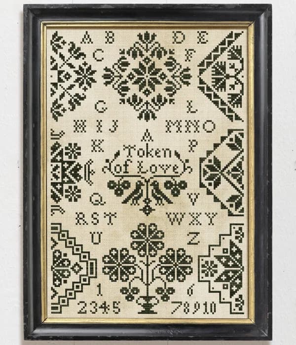 Nine Quaker Medallions